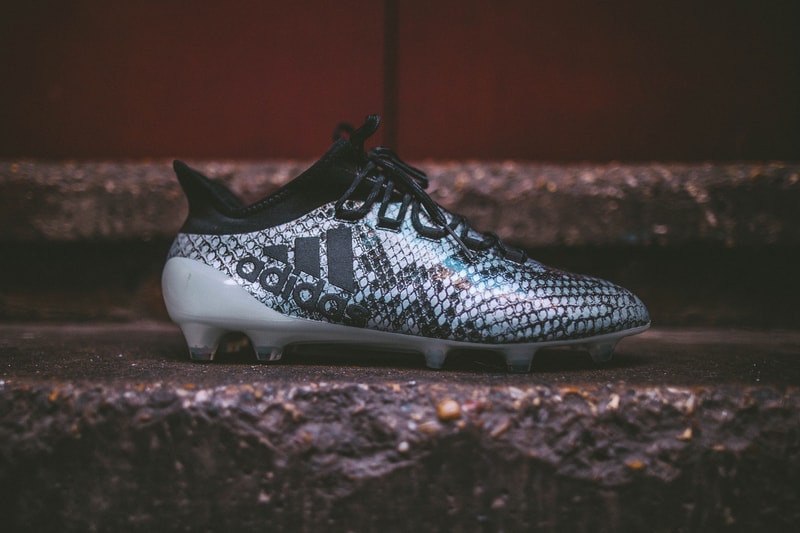 adidas Soccer Viper Pack  X16+ PURECHAOS snakeskin blue boot