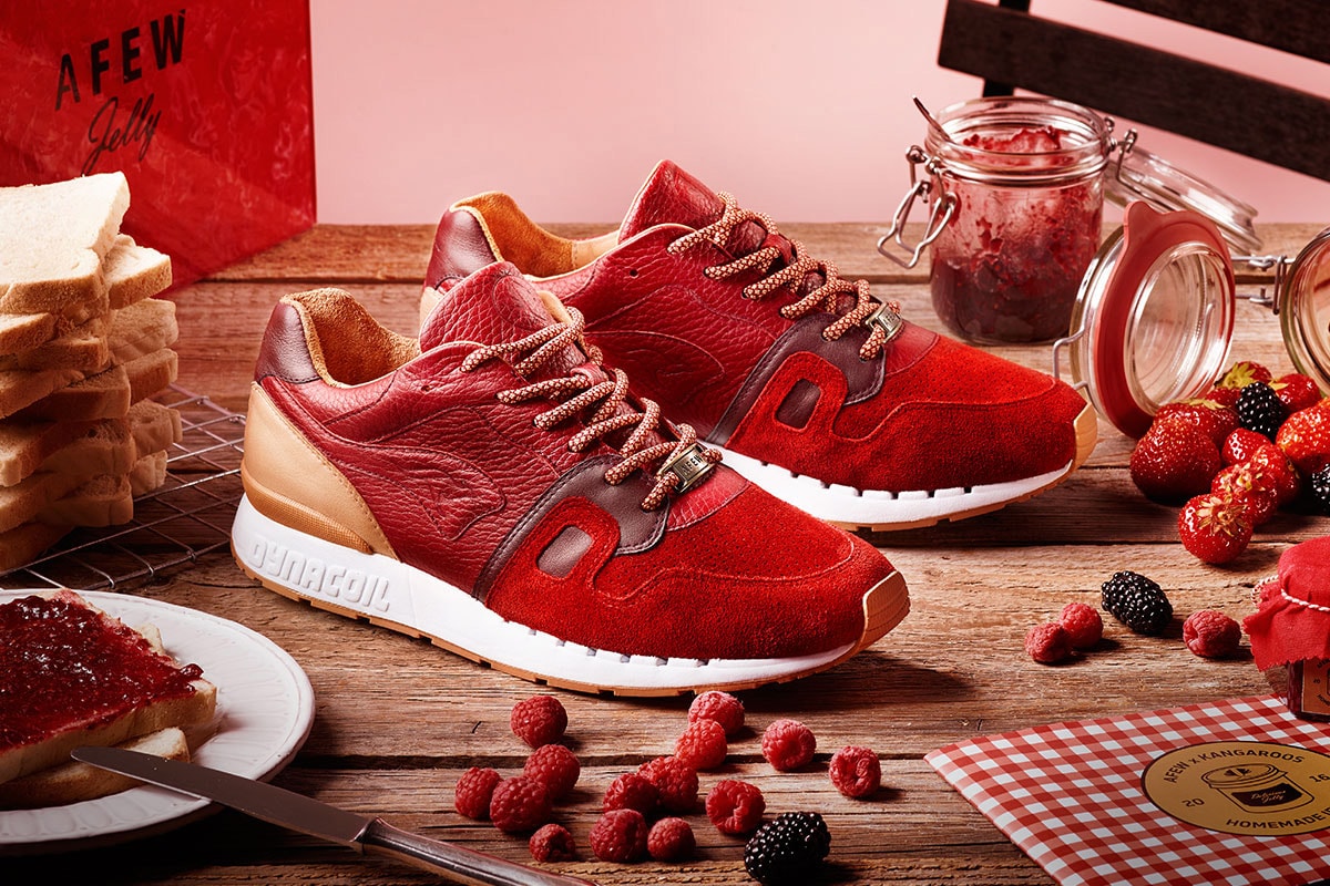 Afew Store KangaROOS Omnicoil II Jelly Sneaker red brown