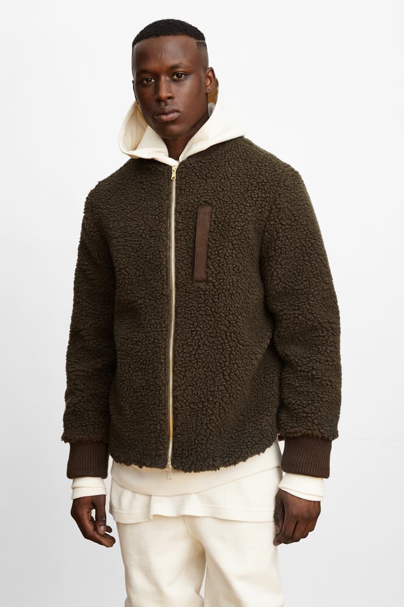 Aimé Leon Dore 2016 FW Lookbook sherpa navy red yellow