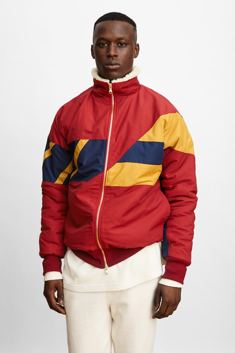 Aimé Leon Dore 2016 FW Lookbook sherpa navy red yellow