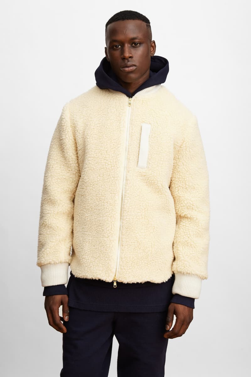 Aimé Leon Dore 2016 FW Lookbook sherpa navy red yellow