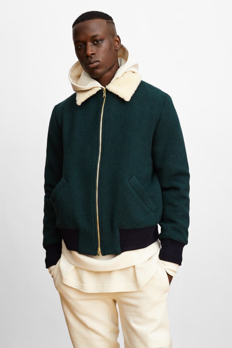 Aimé Leon Dore 2016 FW Lookbook sherpa navy red yellow