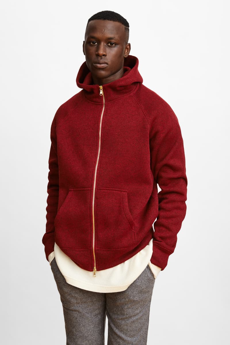 Aimé Leon Dore 2016 FW Lookbook sherpa navy red yellow