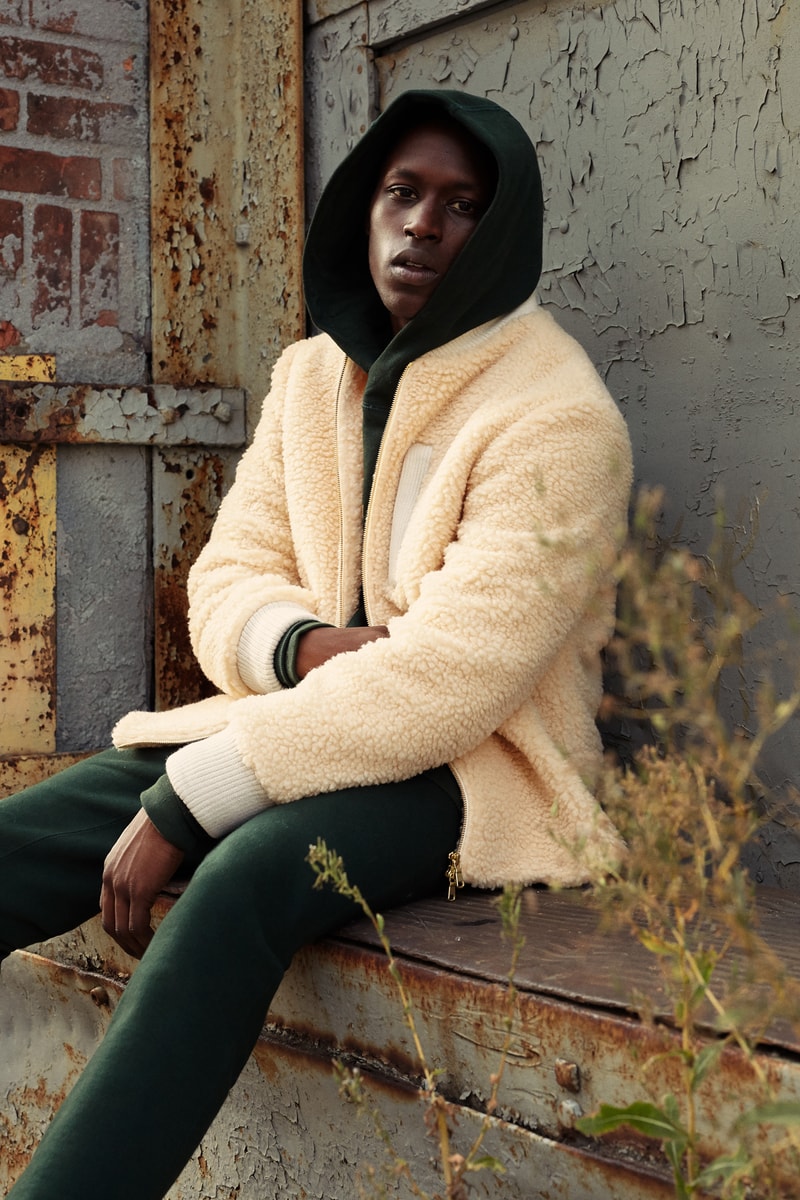 Aimé Leon Dore 2016 FW Lookbook sherpa navy red yellow
