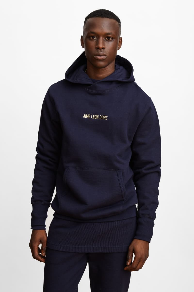 Aimé Leon Dore 2016 FW Lookbook sherpa navy red yellow