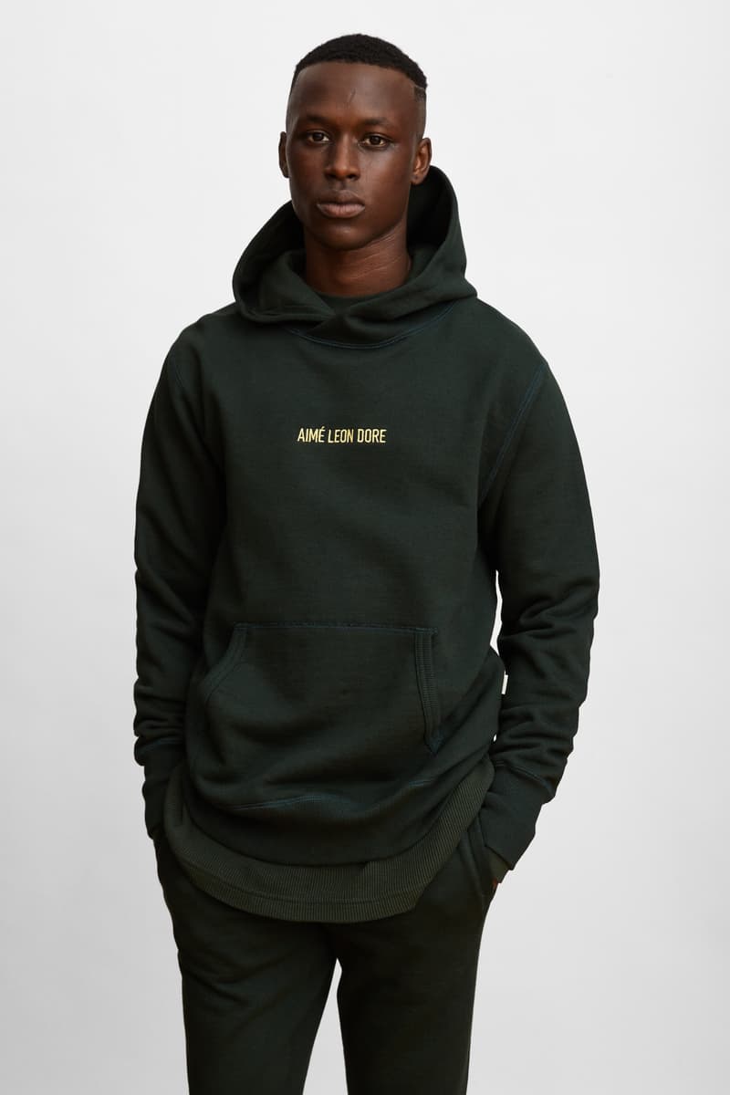 Aimé Leon Dore 2016 FW Lookbook sherpa navy red yellow
