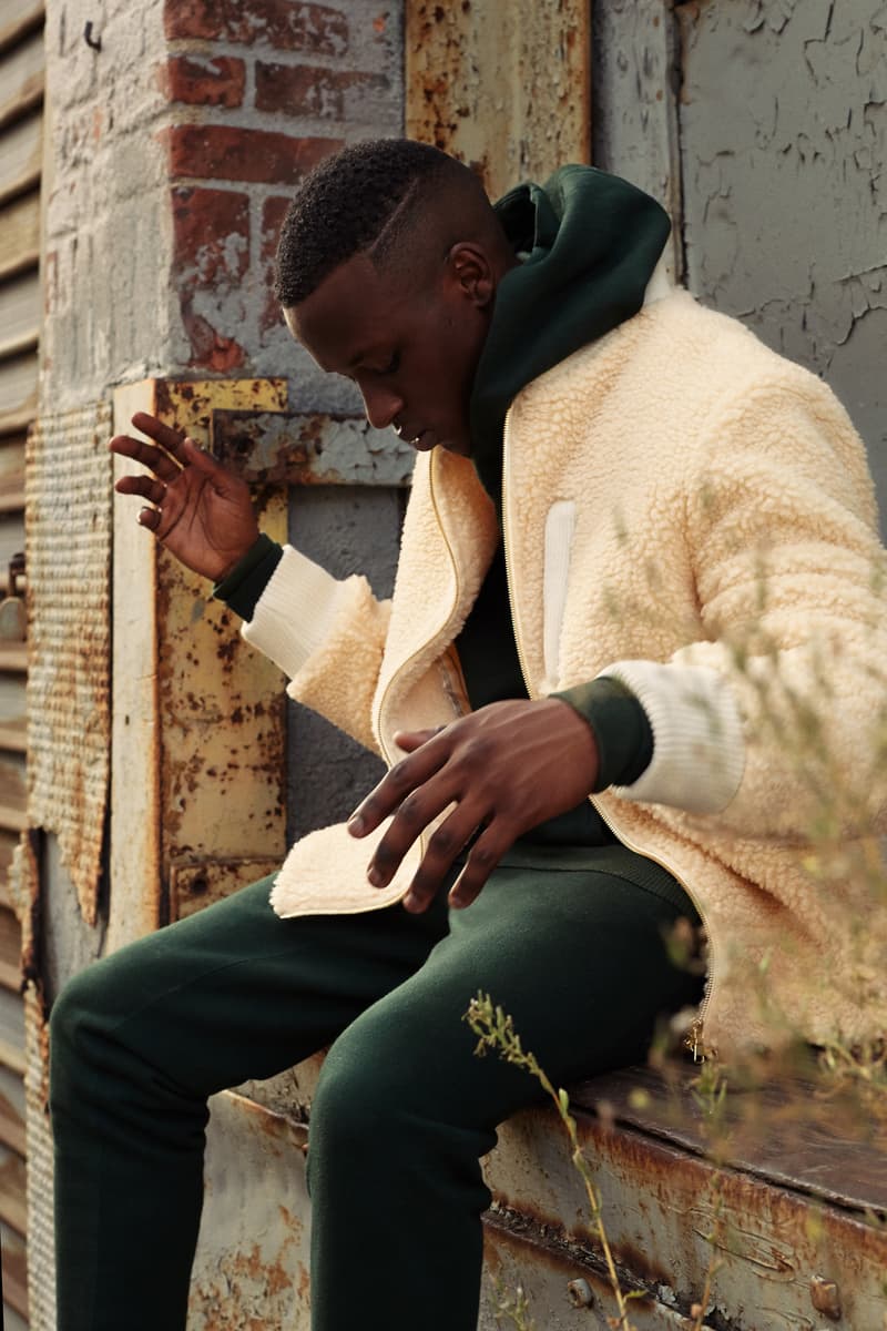 Aimé Leon Dore 2016 FW Lookbook sherpa navy red yellow