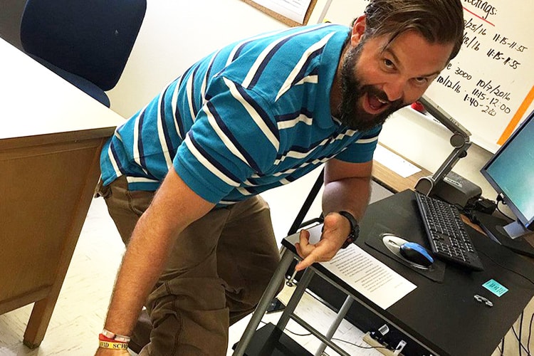 This Lucky High School Teacher Got the Air Jordan Surprise of a Lifetime