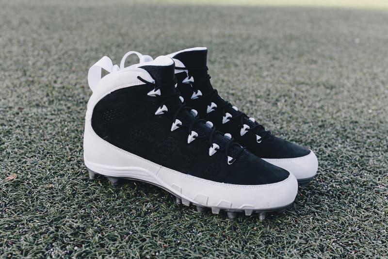 Custom Air Jordan IX Cleats