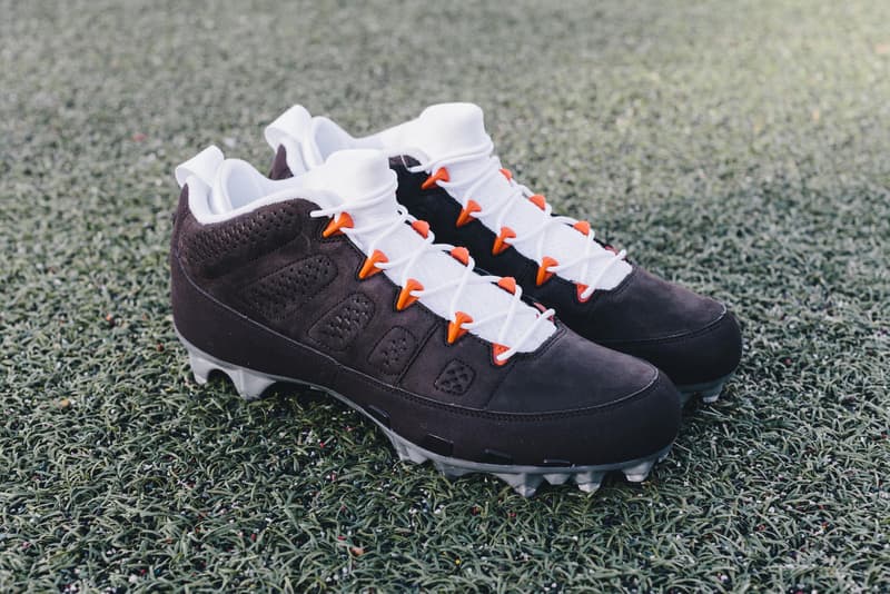 Custom Air Jordan IX Cleats