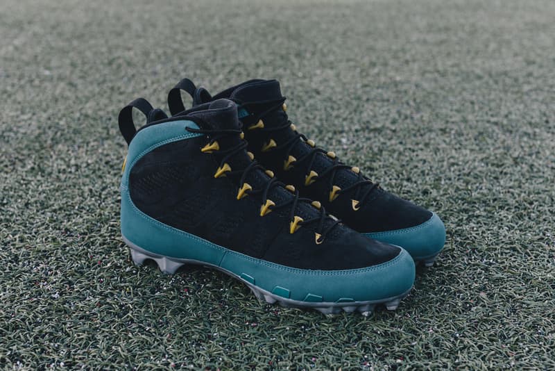 Custom Air Jordan IX Cleats