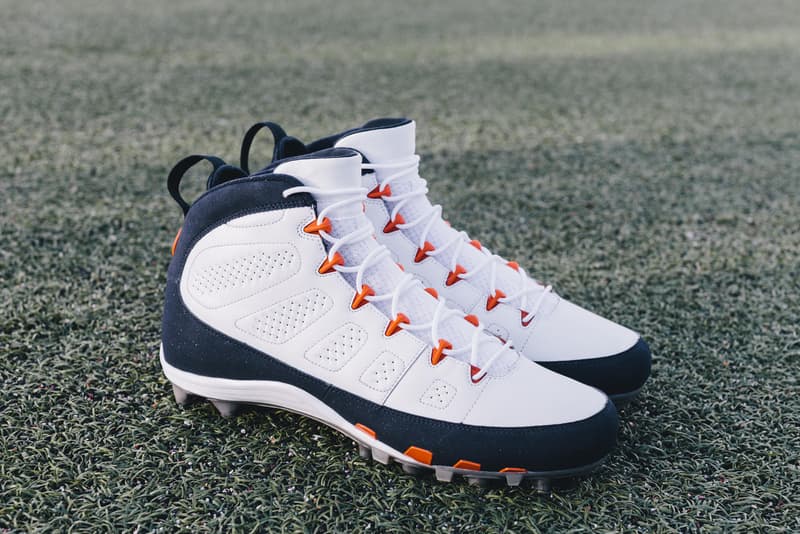 Custom Air Jordan IX Cleats