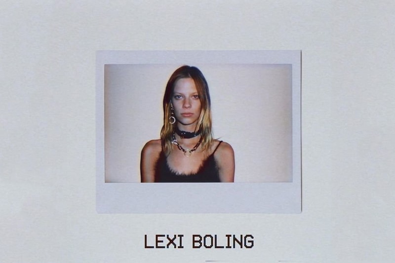 Alexander Wang 2016 Fall Winter Cast