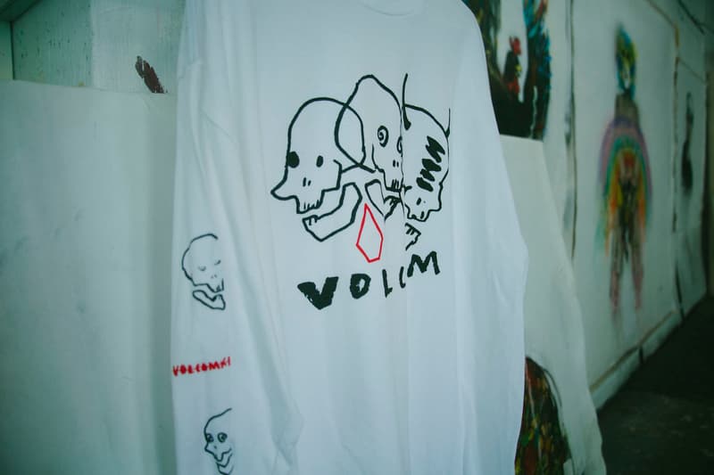 Anthony Lister Volcom clothing fashion skulls art graffiti