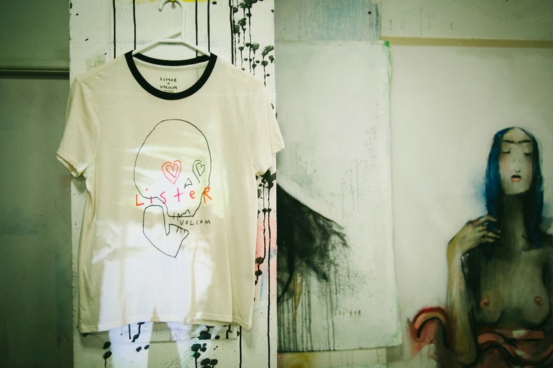 Anthony Lister Volcom clothing fashion skulls art graffiti