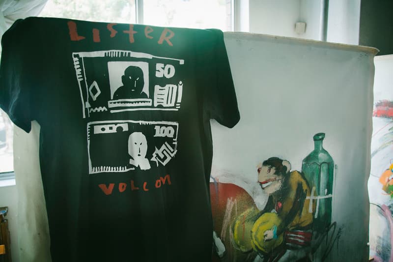 Anthony Lister Volcom clothing fashion skulls art graffiti