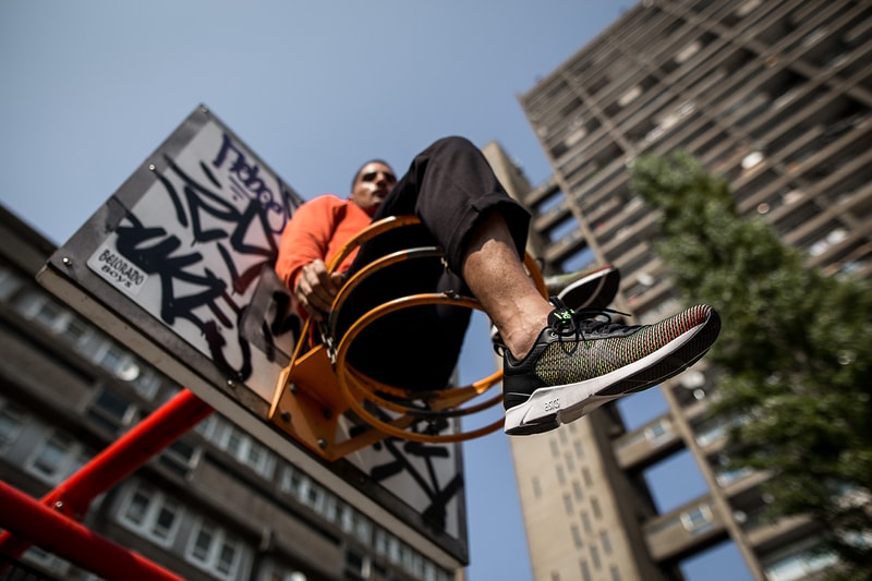 The ASICS Tiger Chameleoid Mesh Pack Lookbook HYEPEBEAST On Feet Sneaker