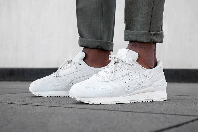 asphaltgold x ASICS GEL Respector Moonbeam off white