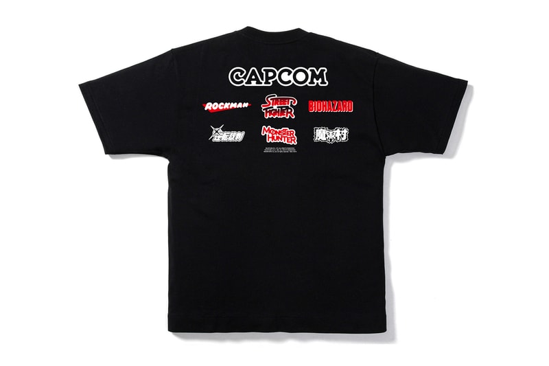 BAPE x CAPCOM 2016 Capsule street fighter resident evil mega man