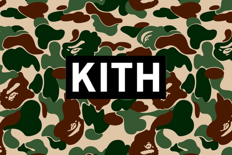 KITH Teases a Ronnie Fieg x BAPE Collaboration