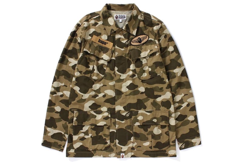 BAPE Camo Shark Items shoes pants hats mask pullover jacket sweatpants t-shirts