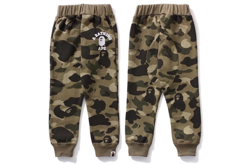 BAPE Camo Shark Items shoes pants hats mask pullover jacket sweatpants t-shirts