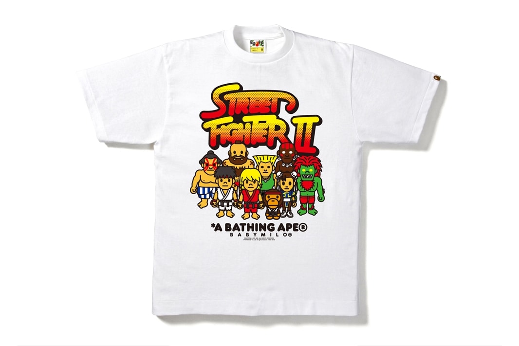 BAPE 'Street Fighter' Collection black yellow red