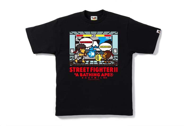 BAPE 'Street Fighter' Collection black yellow red