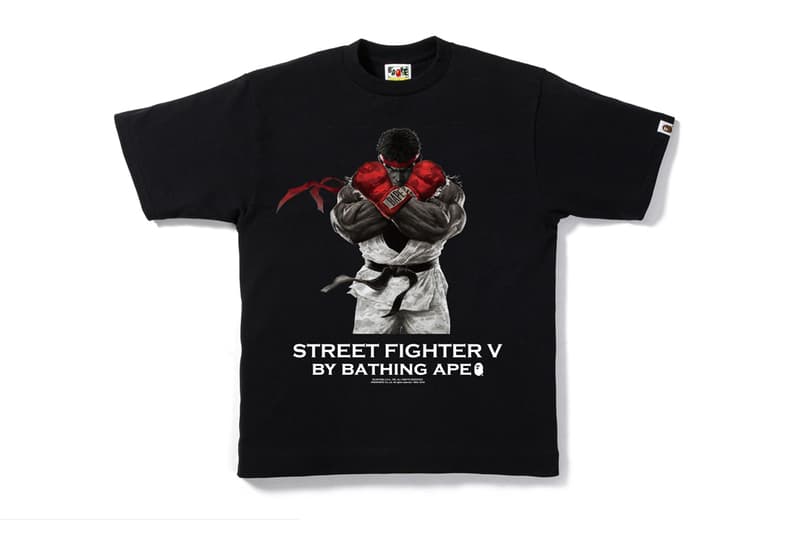BAPE 'Street Fighter' Collection black yellow red