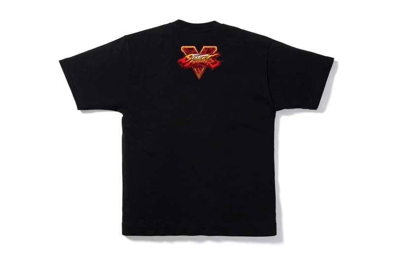 BAPE 'Street Fighter' Collection black yellow red