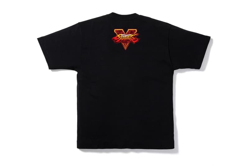 BAPE 'Street Fighter' Collection black yellow red