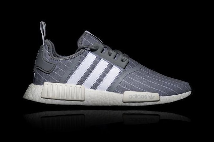 BEDWIN & THE HEARTBREAKERS x adidas NMD R1 grey white stripes