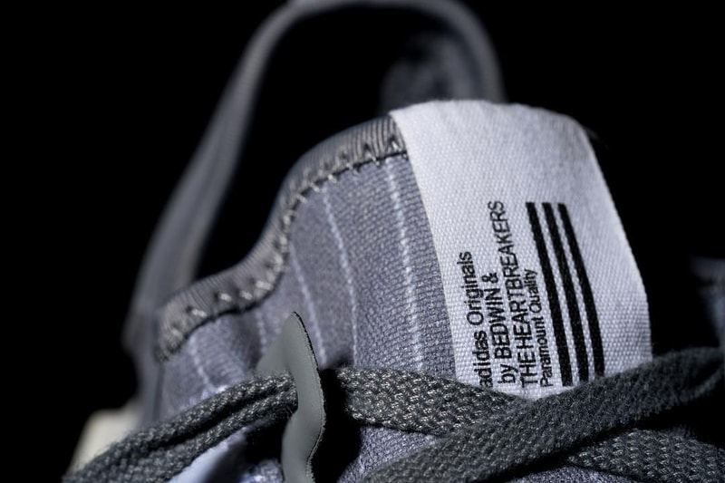 BEDWIN & THE HEARTBREAKERS x adidas NMD R1 grey white stripes