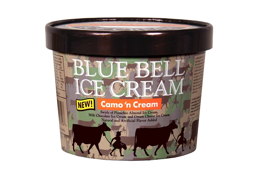 Blue Bell Camo n Cream