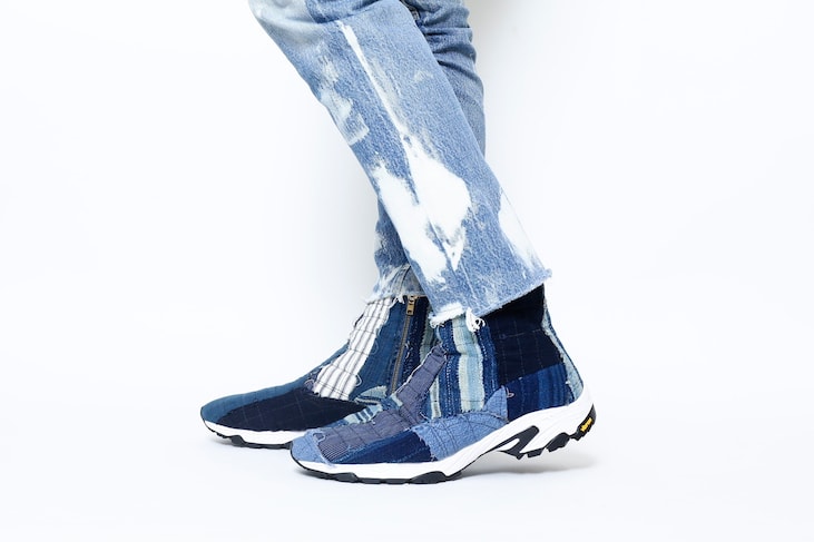 Japanese Denim Meets Japanese Footwear in This BONUM x mythography Capsule