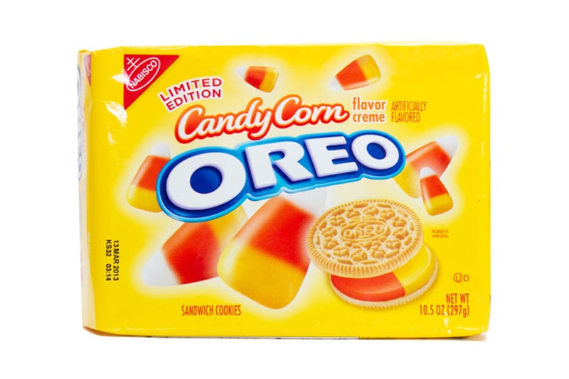 Candy Corn Oreos Return halloween orange cookies cream vanilla