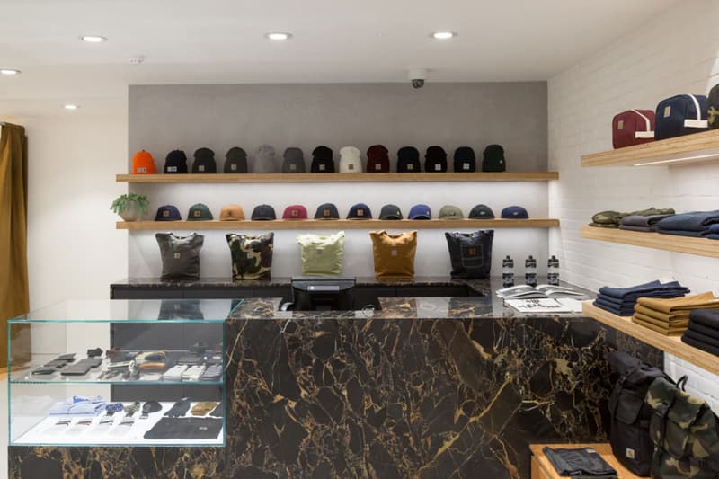 Carhartt WIP Soho London store retail fashion