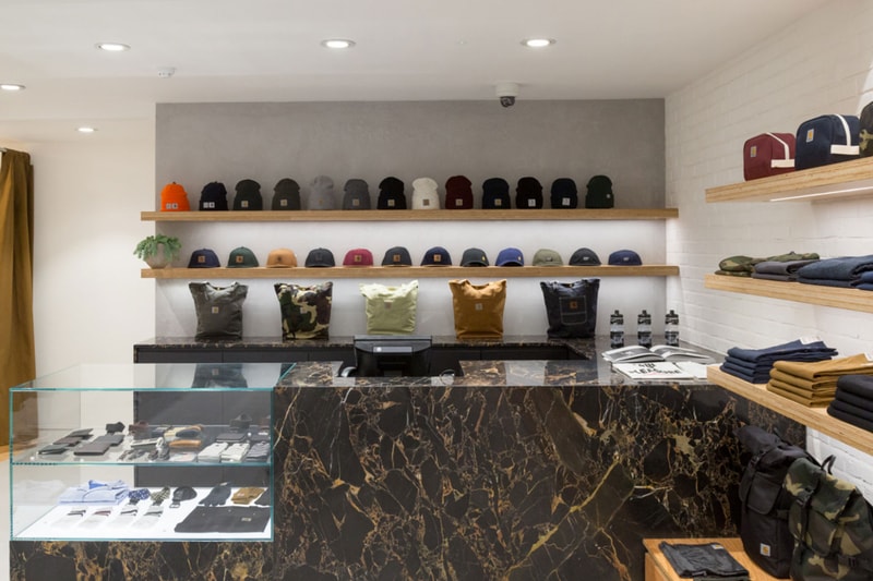 Carhartt WIP Soho London store retail fashion