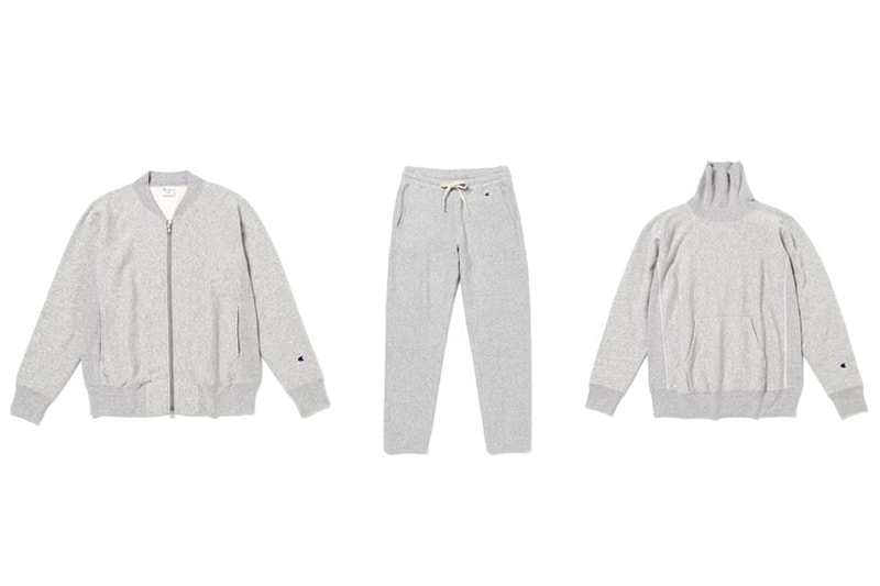 Champion niko and Reverse Sweat Collection grey navy black
