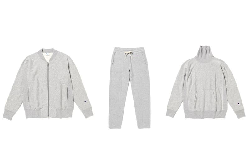 Champion niko and Reverse Sweat Collection grey navy black