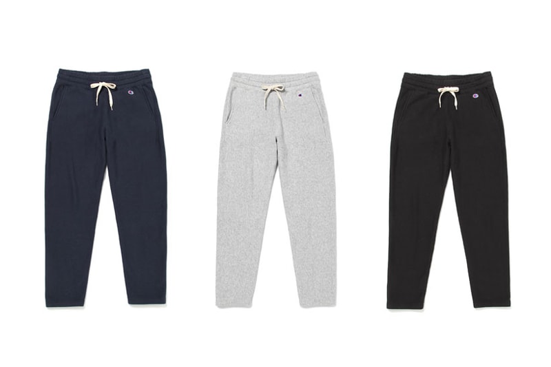 Champion niko and Reverse Sweat Collection grey navy black