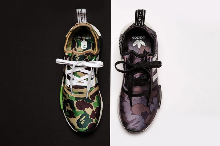 A Closer Look at the Upcoming A Bathing Ape & adidas Originals NMD R1 Collaboration