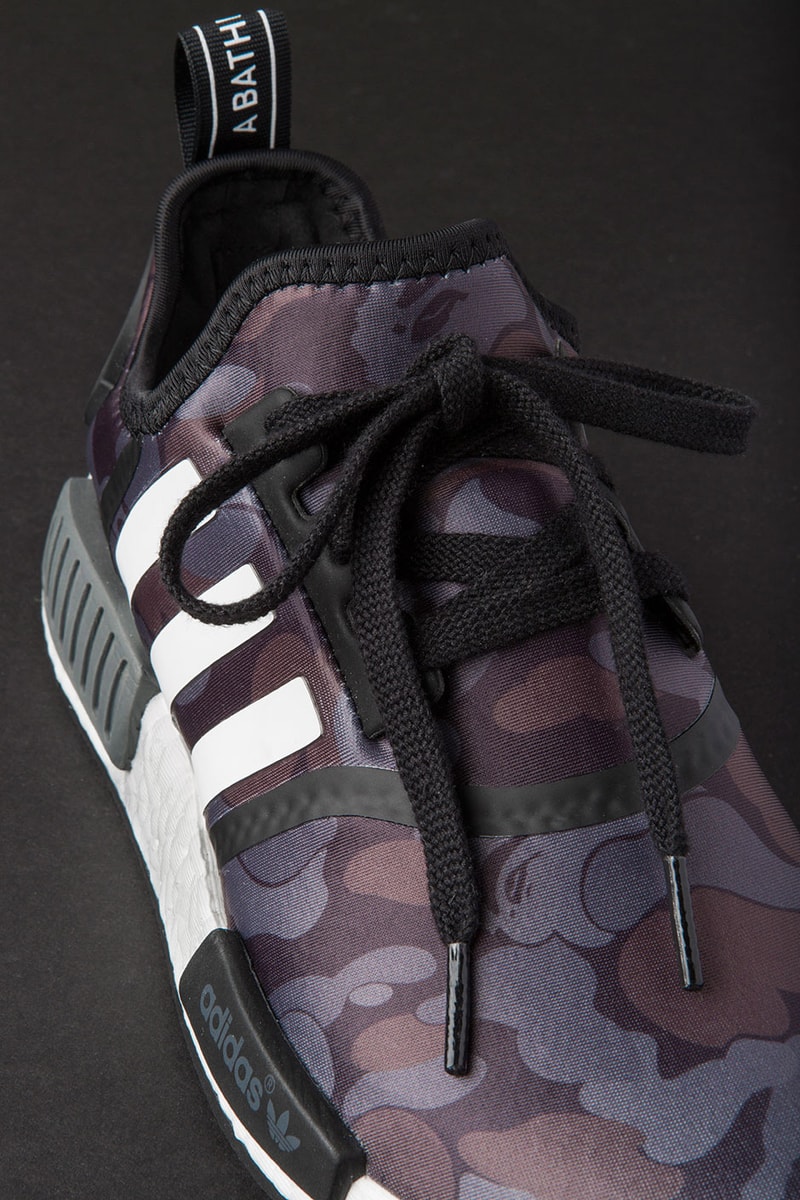 Closer Look Bathing Ape adidas NMD