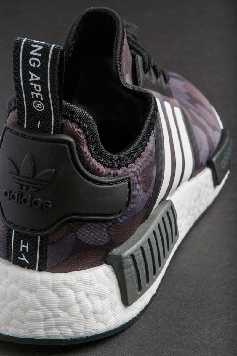 Closer Look Bathing Ape adidas NMD