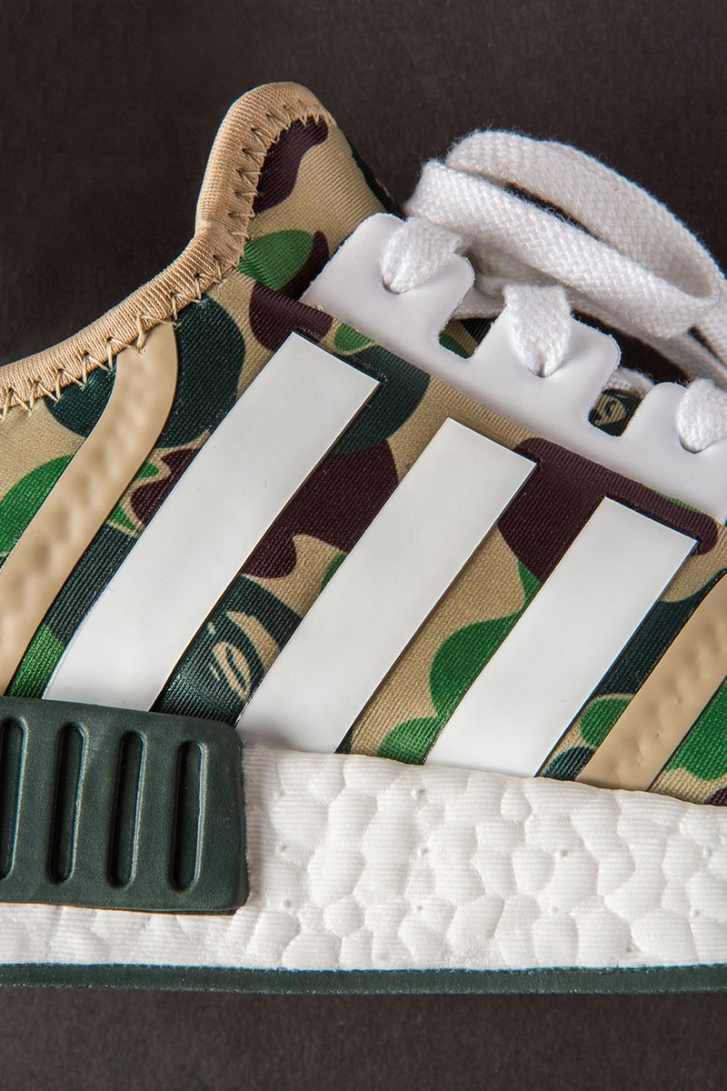 Closer Look Bathing Ape adidas NMD