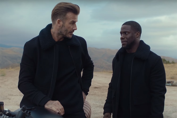 David Beckham & Kevin Hart Embark on an Eventful Road Trip to Sin City