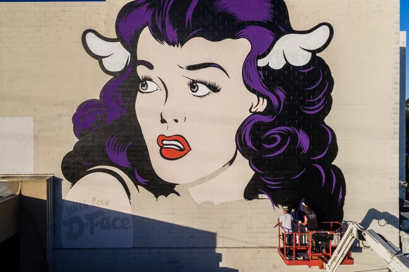 D*Face Leaves His Mark in LA With New Piece, 'Lovestruck'