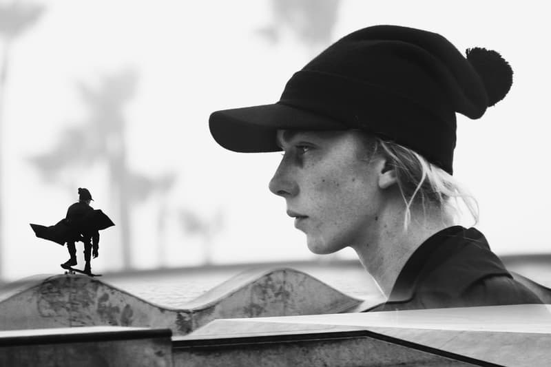 Dior Homme 2016 FW Campaign black white skatepark