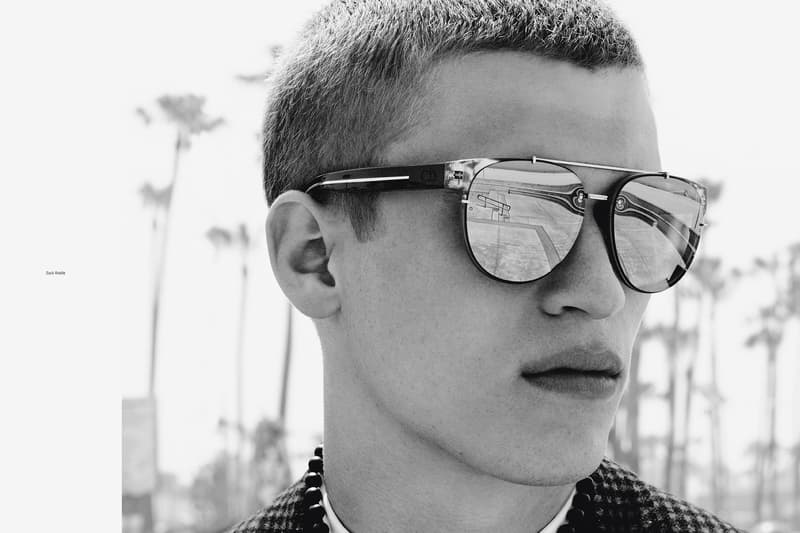 Dior Homme 2016 FW Campaign black white skatepark