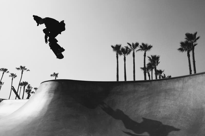 Dior Homme 2016 FW Campaign black white skatepark